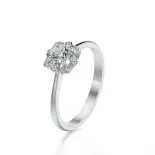 Pierścionek białe złoto z diamentami AJPZ_137